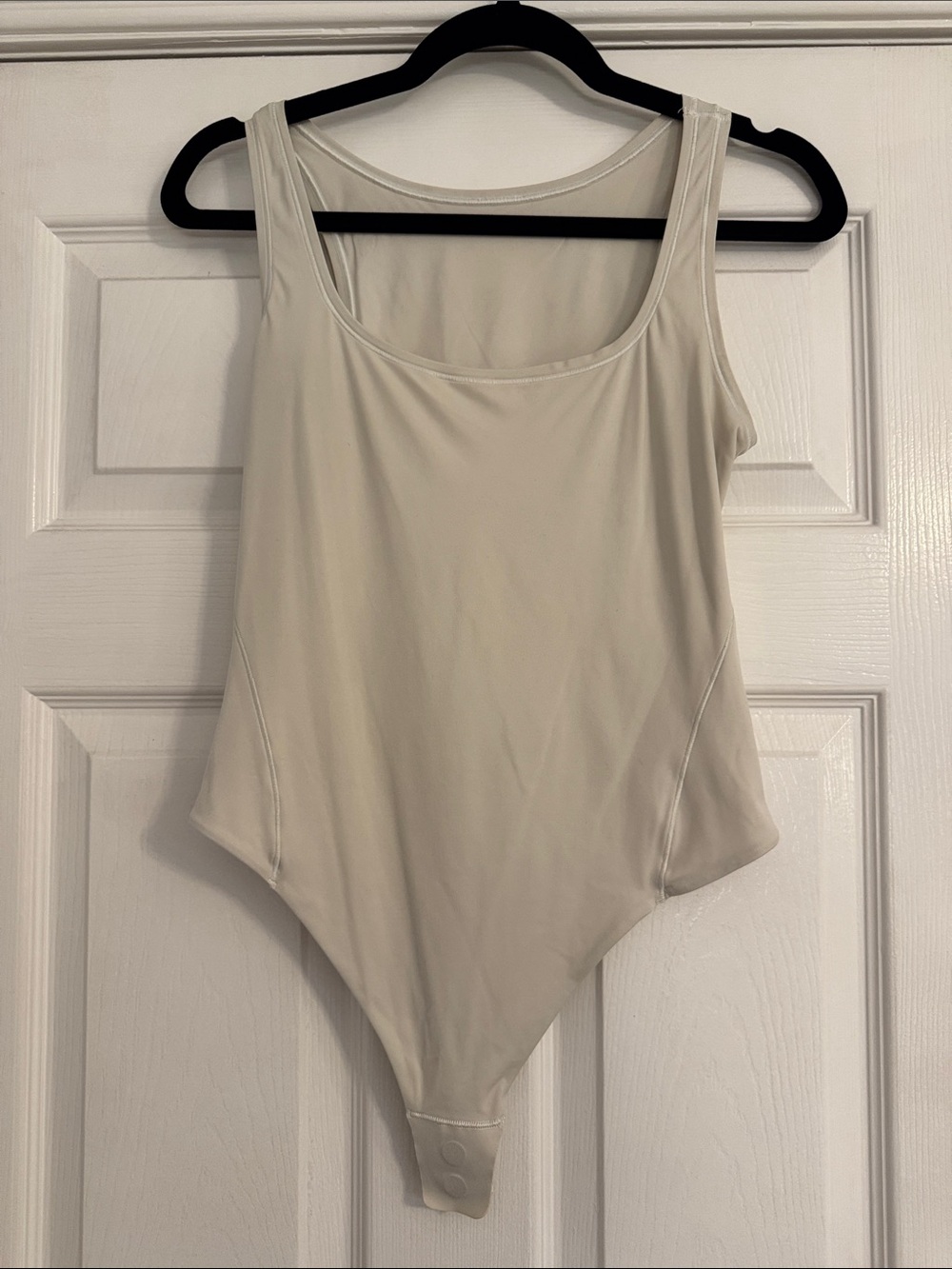 Lululemon Scoop-Neck Bodysuit in Bone